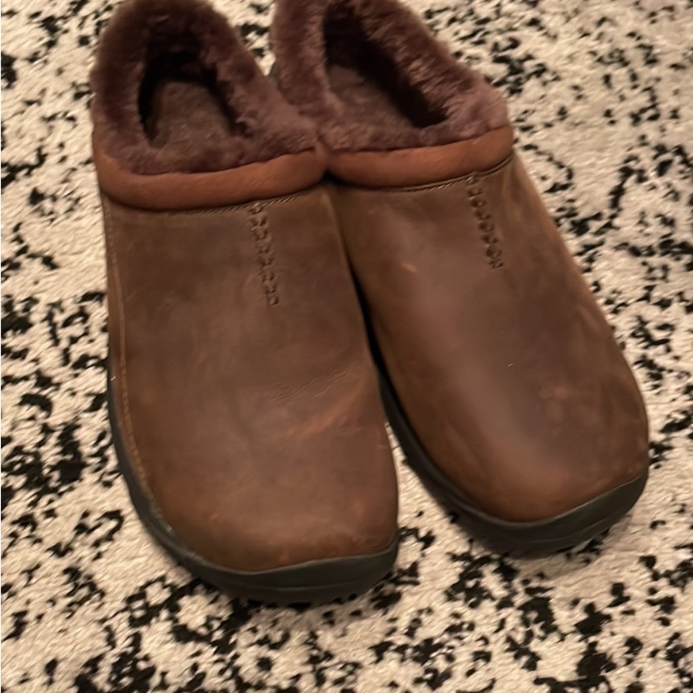 Men’s Merrell Fur-lined clogs